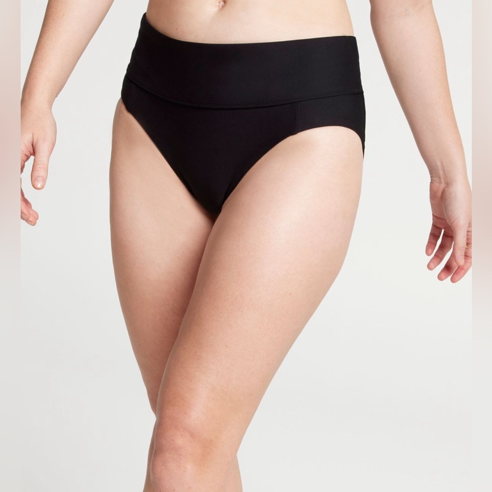 CALIA Women’s Swim Boyshort – Size XXL – Pure Black – NWT